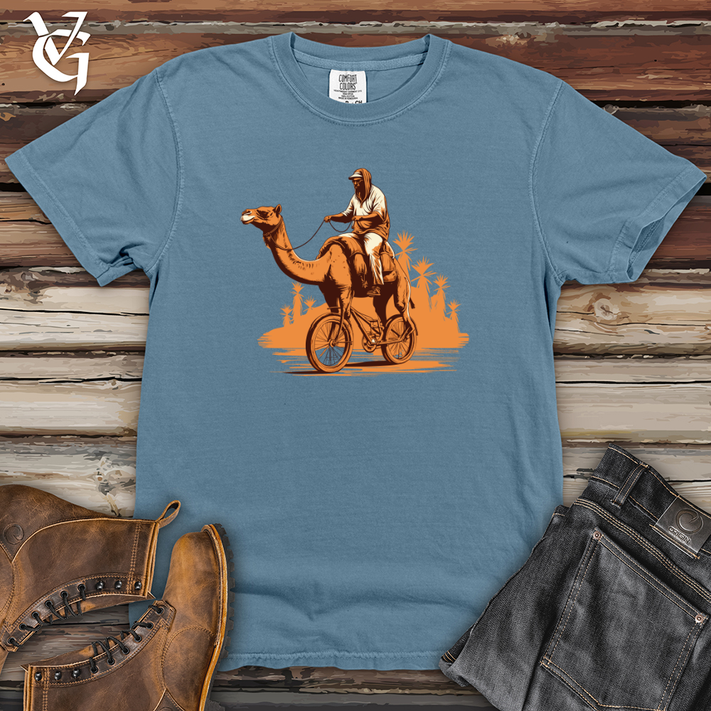 Camel Cycle Desert Drift Adventure Heavy Cotton Comfort Colors Tee