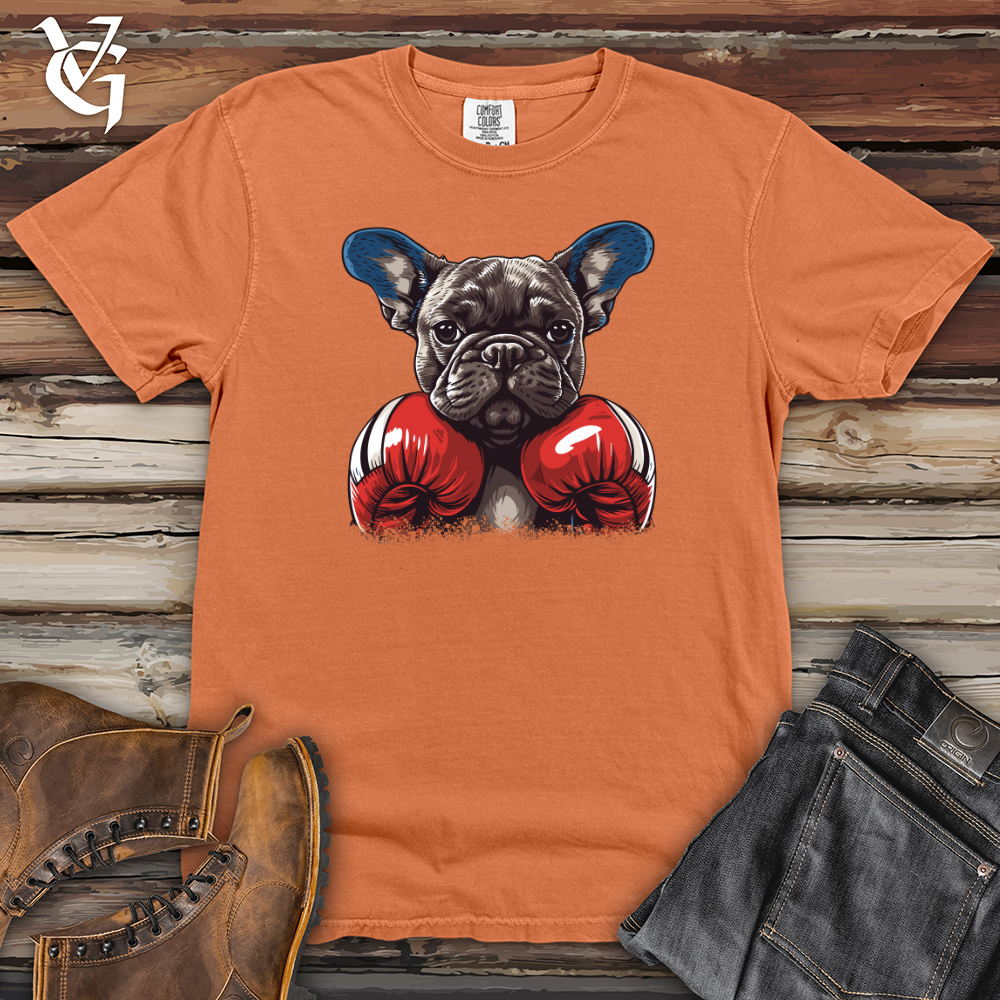 Bulldog Boxing Champ Heavy Cotton Comfort Colors Tee