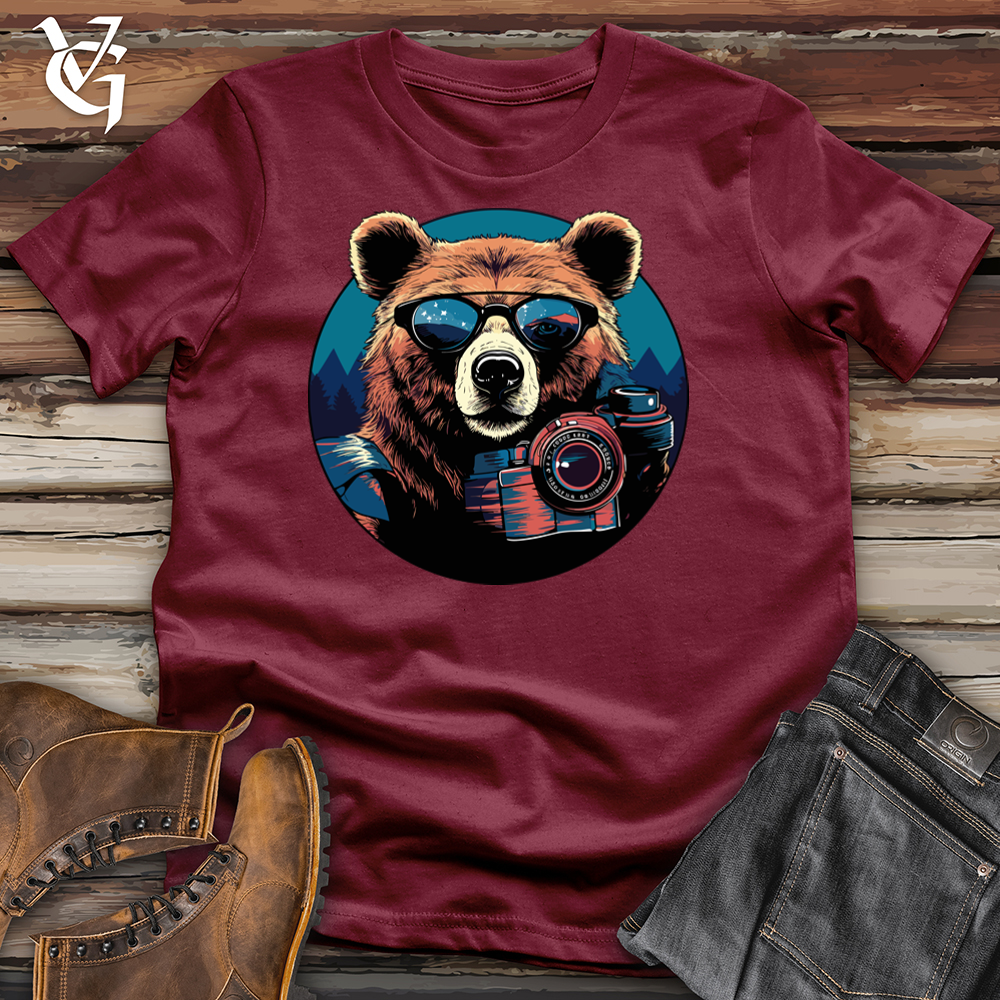 Snapshot Sun Bear Cotton Tee