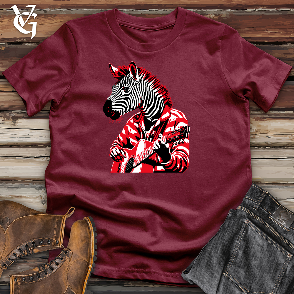 Zebra Rockstar Cotton Tee