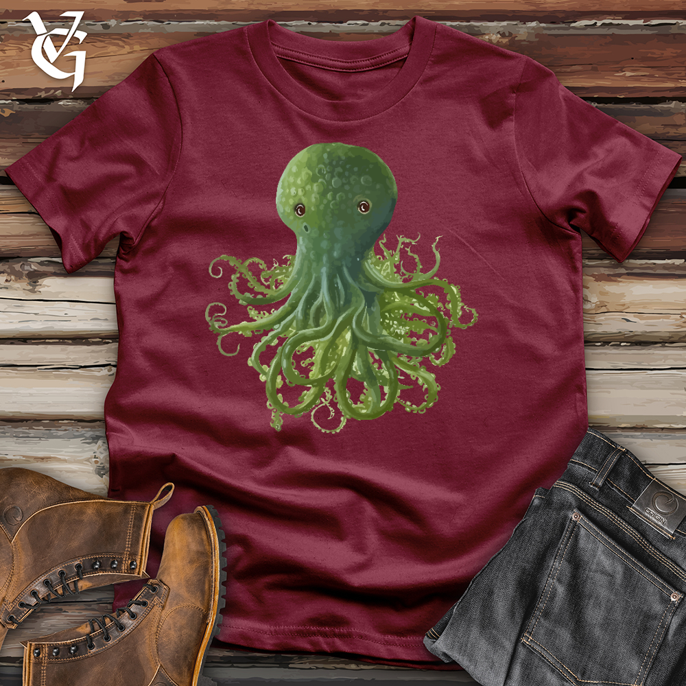 Seaweed Octopus Cotton Tee