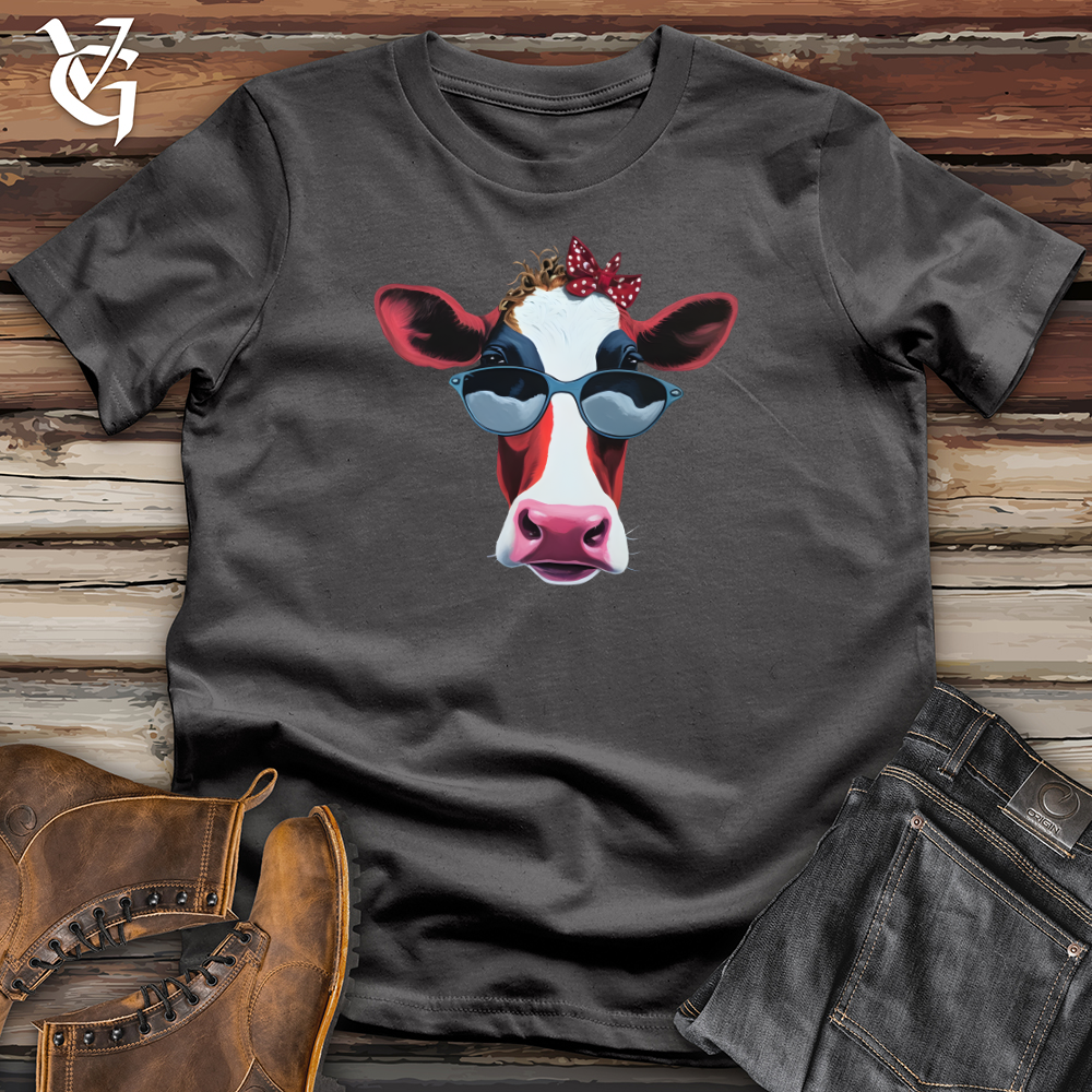 Cow Lady Boss Softstyle Tee