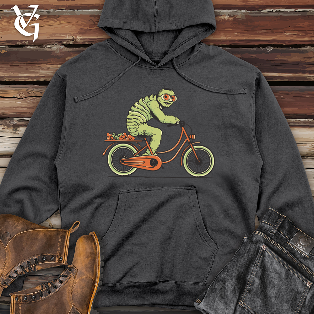 Caterpillar Cycle Crawl Adventure Midweight Hooded Sweatshirt