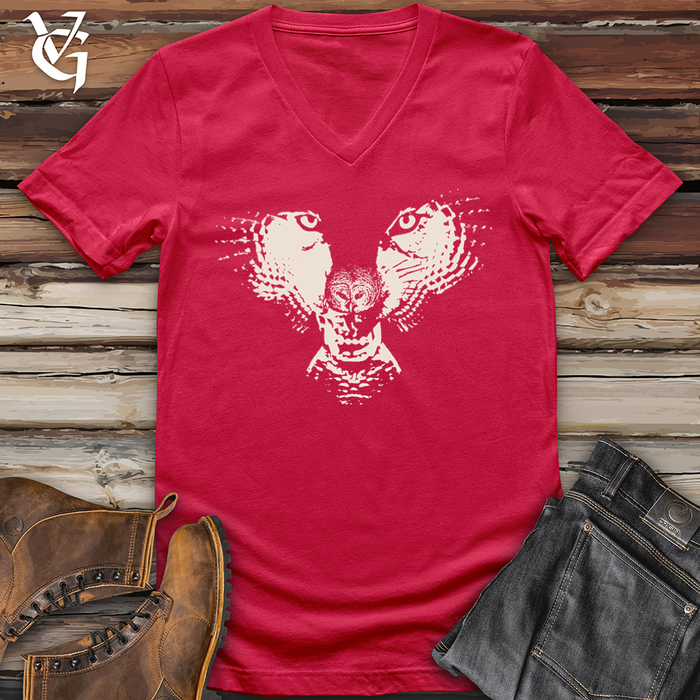Flying Wolf V-Neck