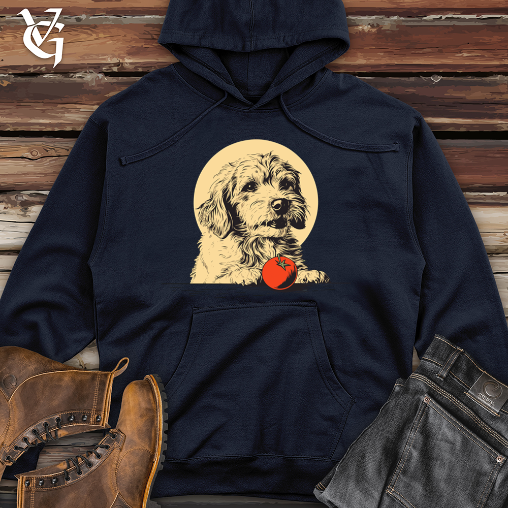 Retro Tomato Chowhound Midweight Hooded Sweatshirt
