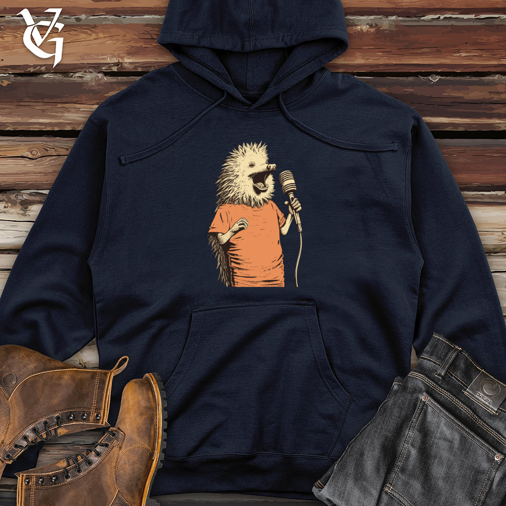 Spiky Comedy Showdown Midweight Hooded Sweatshirt