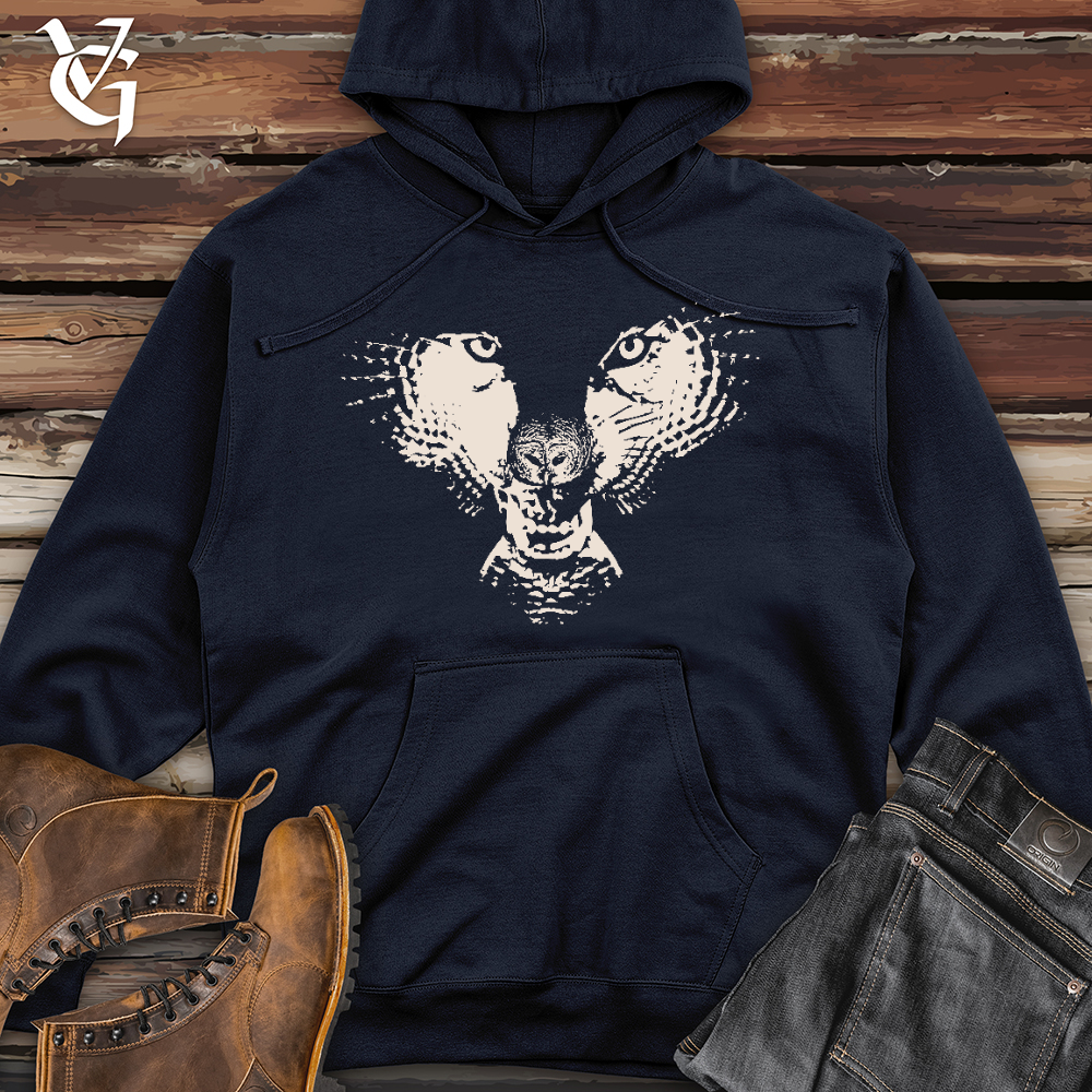 Flying Wolf Midweight Hooded Sweatshirt
