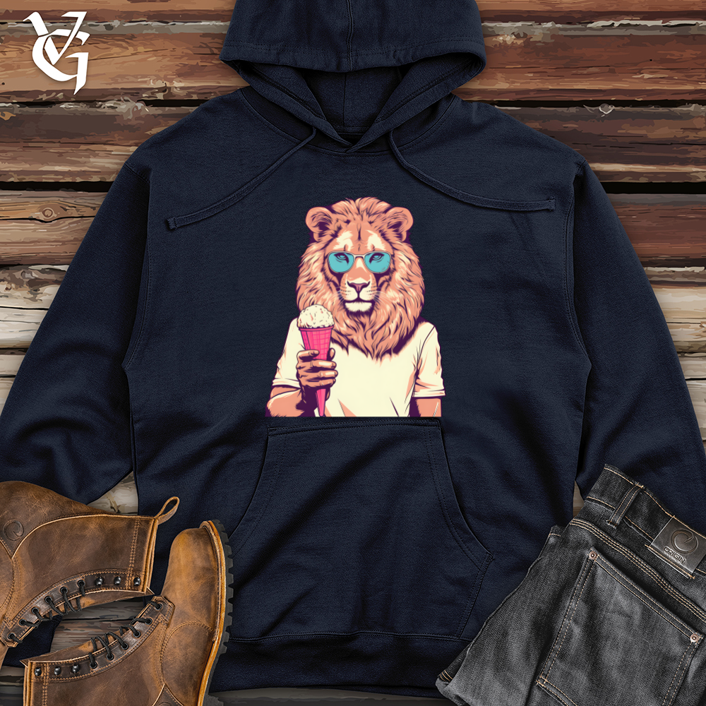 Lion_s Sweet Delight Midweight Hooded Sweatshirt