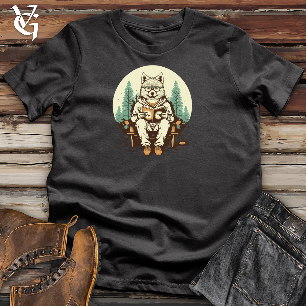 Wise Woods Reader Cotton Tee