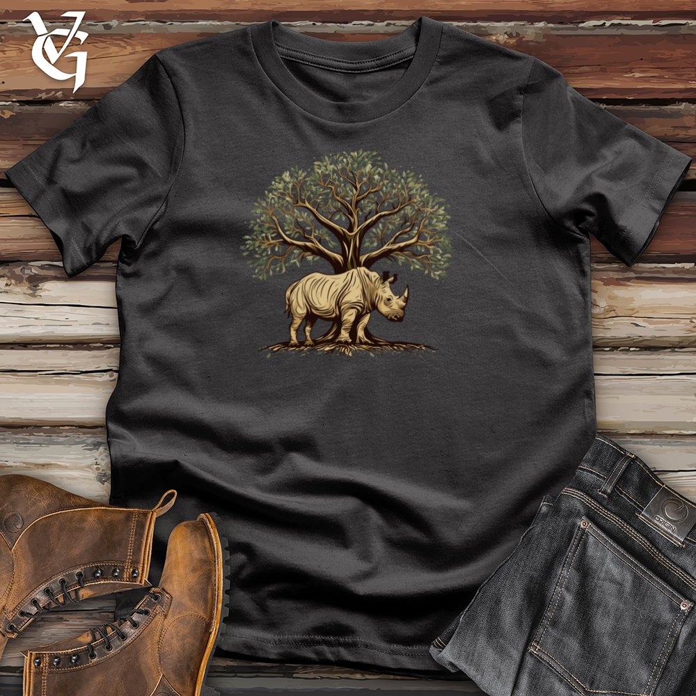 Majestic Thorned Rhino Cotton Tee