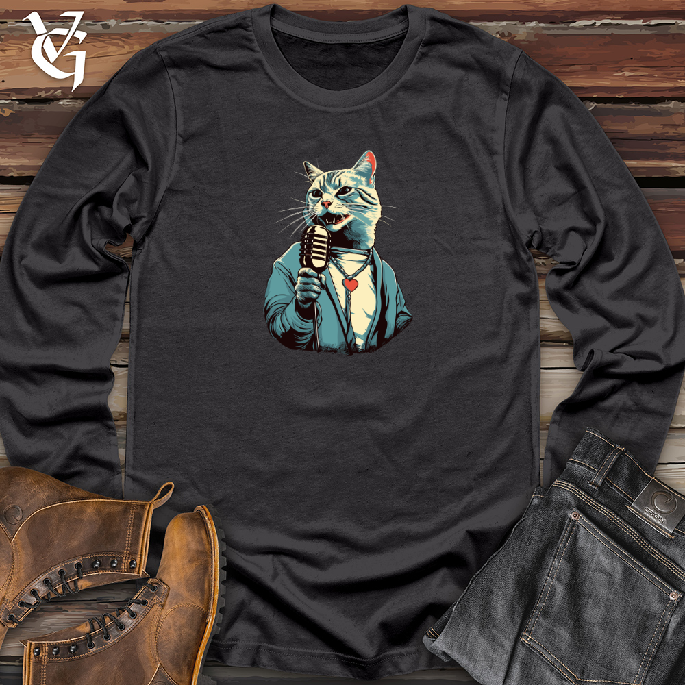 Crooning Kitty Long Sleeve
