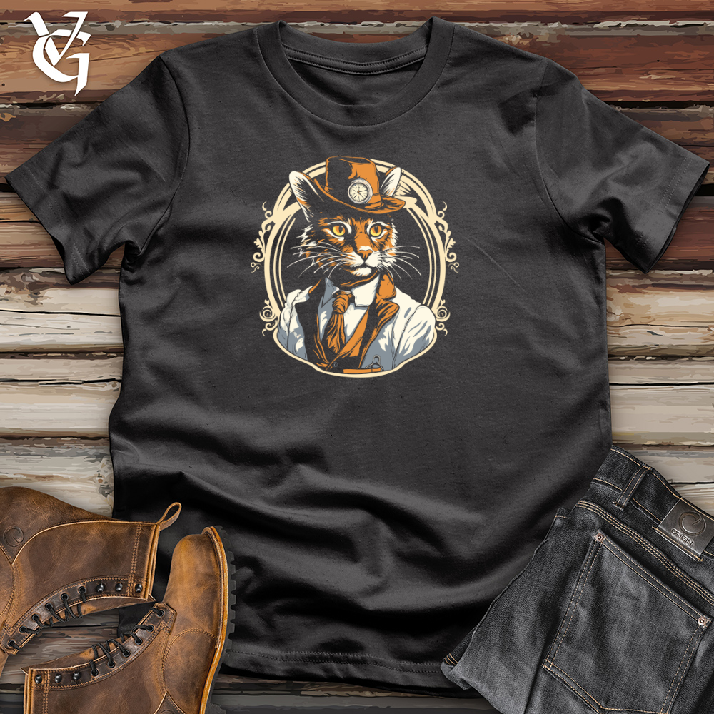 Cat Time Traveler Cotton Tee