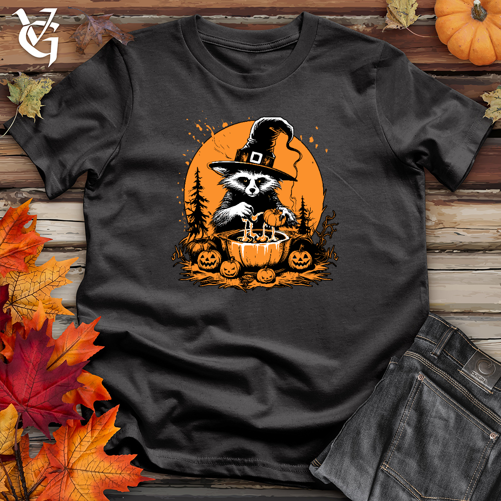 Mystic Cauldron Raccoon Cotton Tee