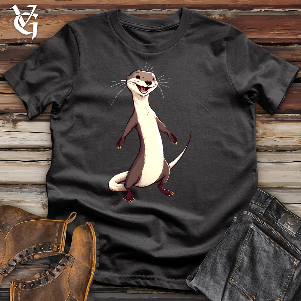 Happy Weasel Cotton Tee
