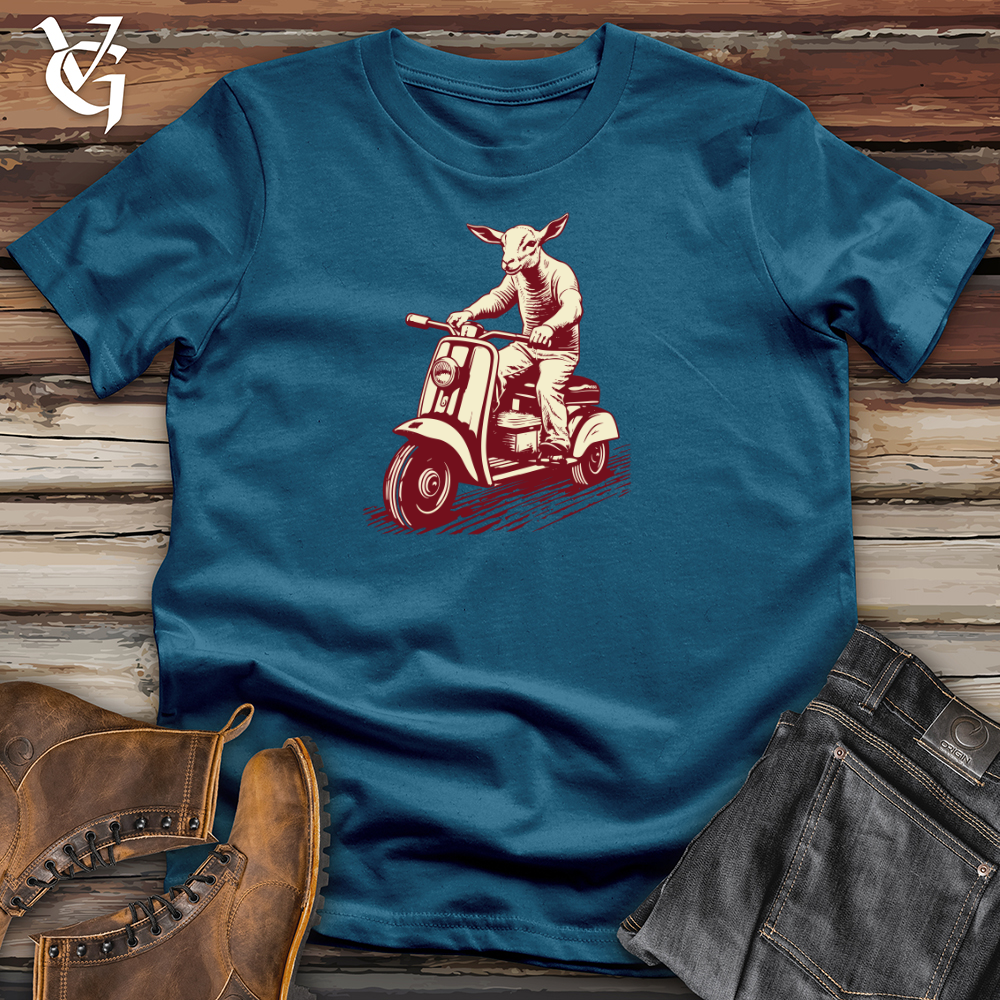 Retro Scootin Farm Cotton Tee