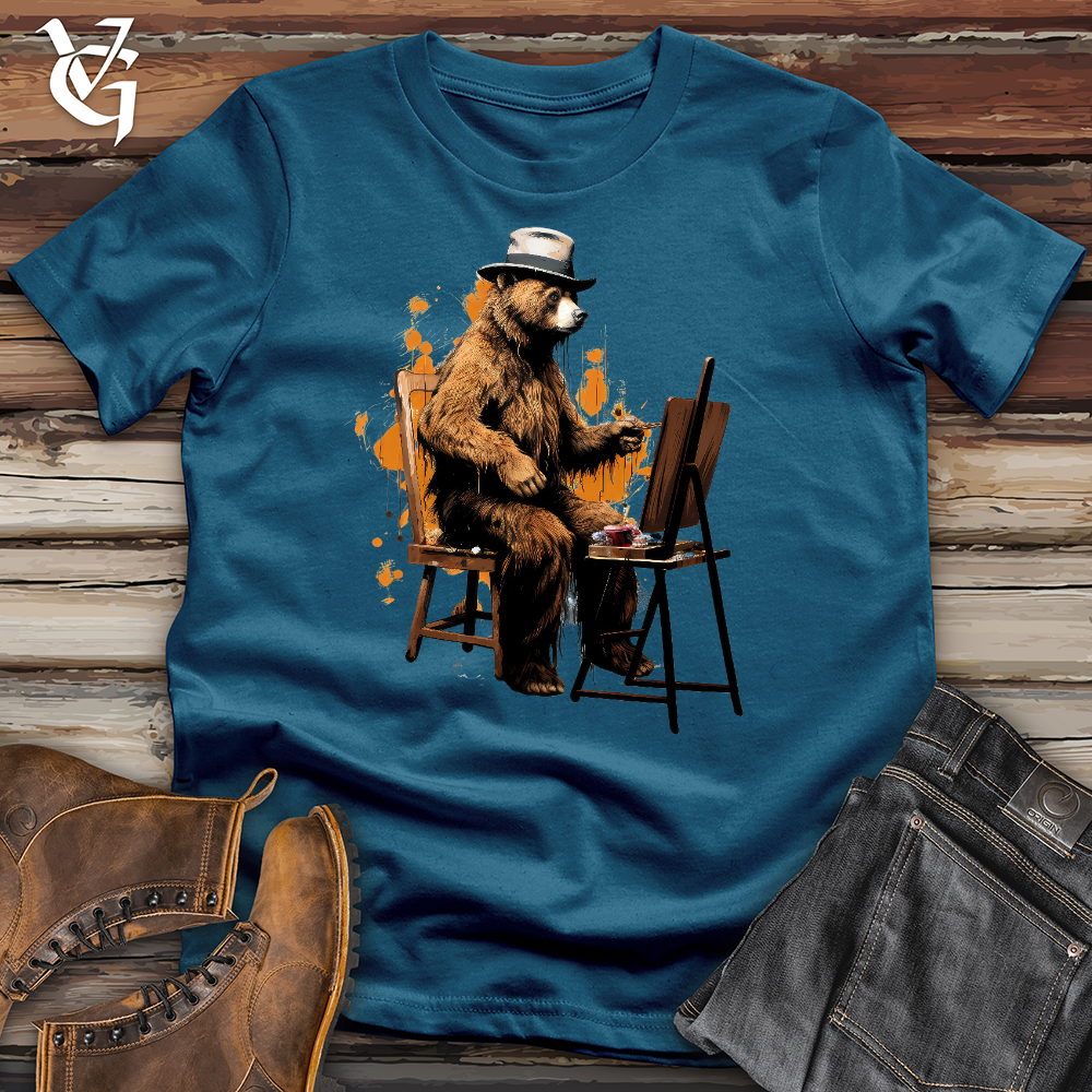 Painting Bear Cotton Tee