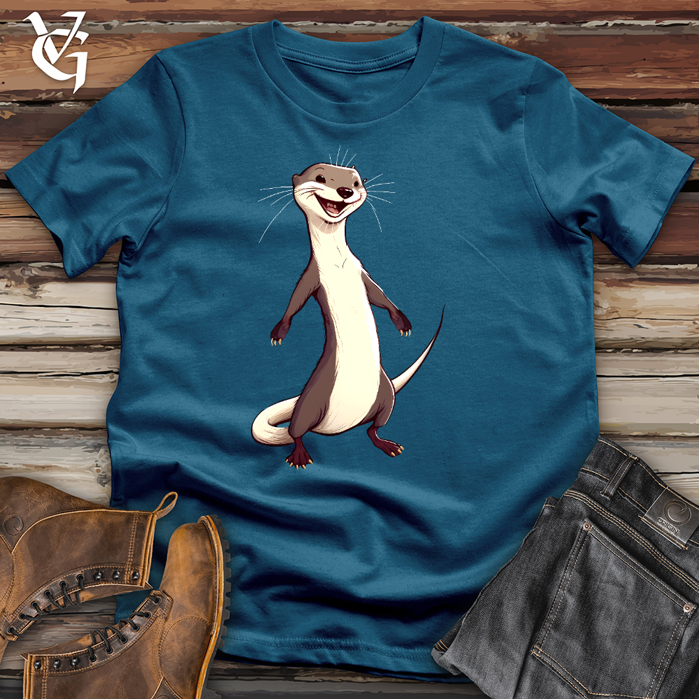 Happy Weasel Cotton Tee