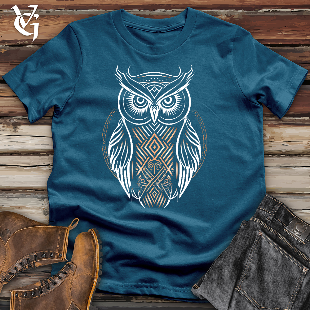 Curious Owl Cotton Tee