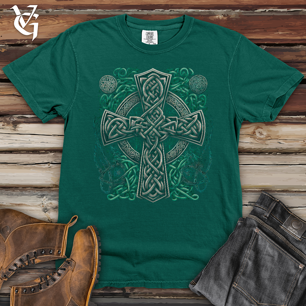 Celtic Crosses Heavy Cotton Comfort Colors Tee