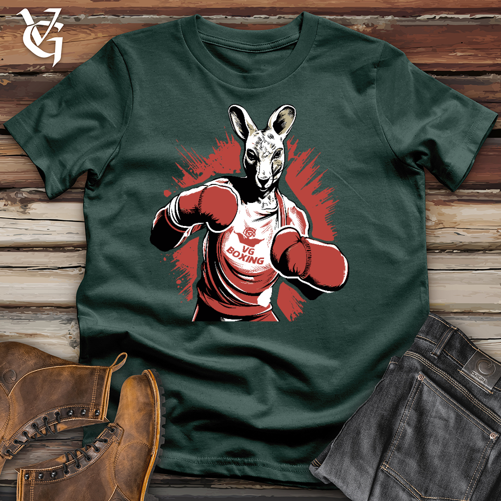 Boxing Kangaroo Cotton Tee