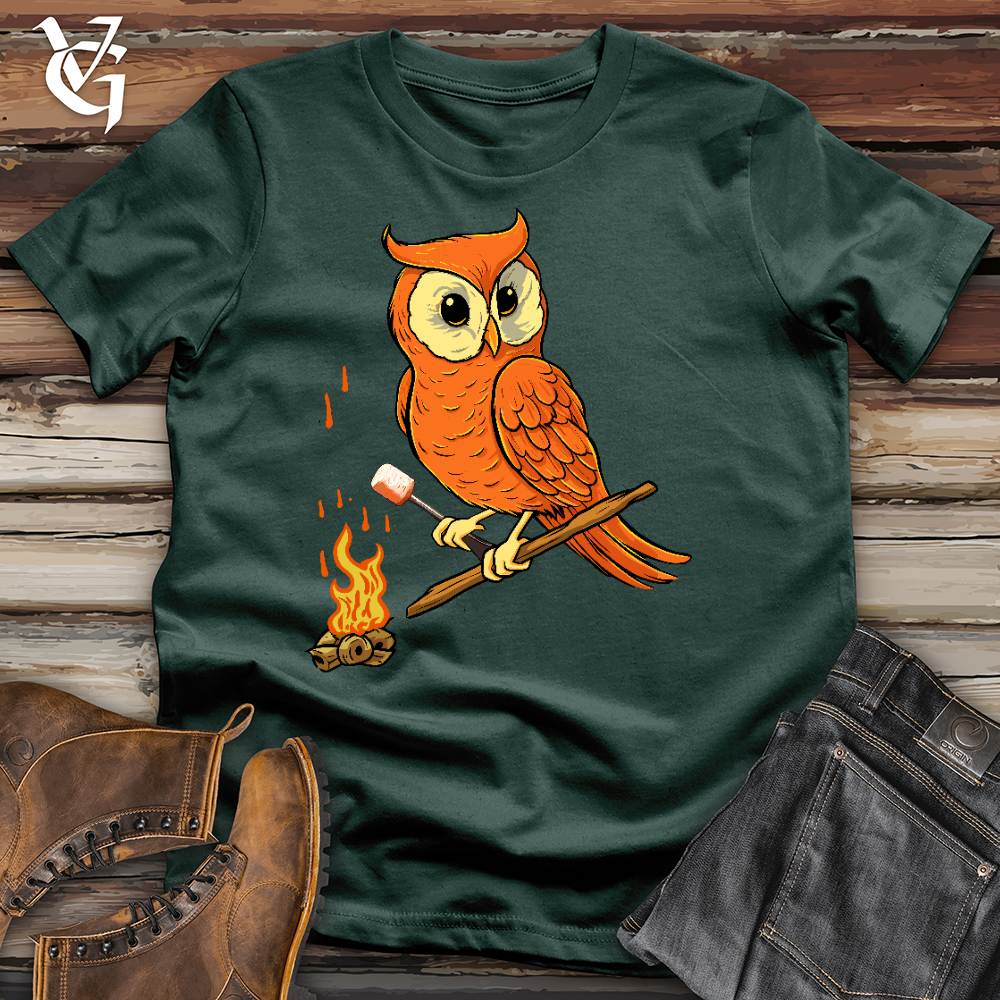 Owl Smores Cotton Tee