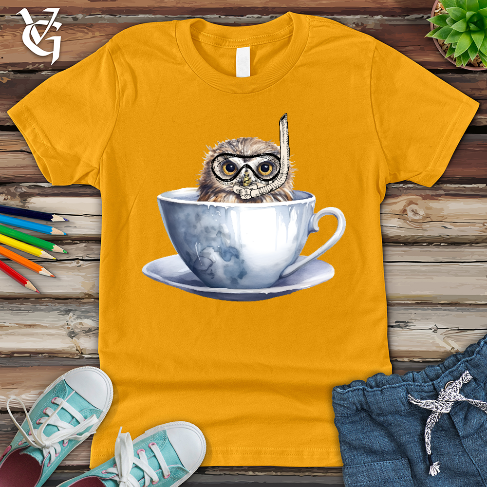 Snorkeling Owl Youth Tee