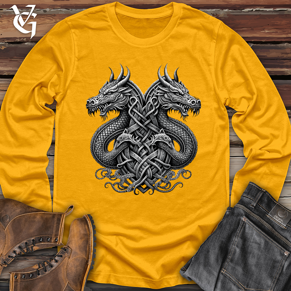 Emblem of Dreki Black & White 2 Long Sleeve