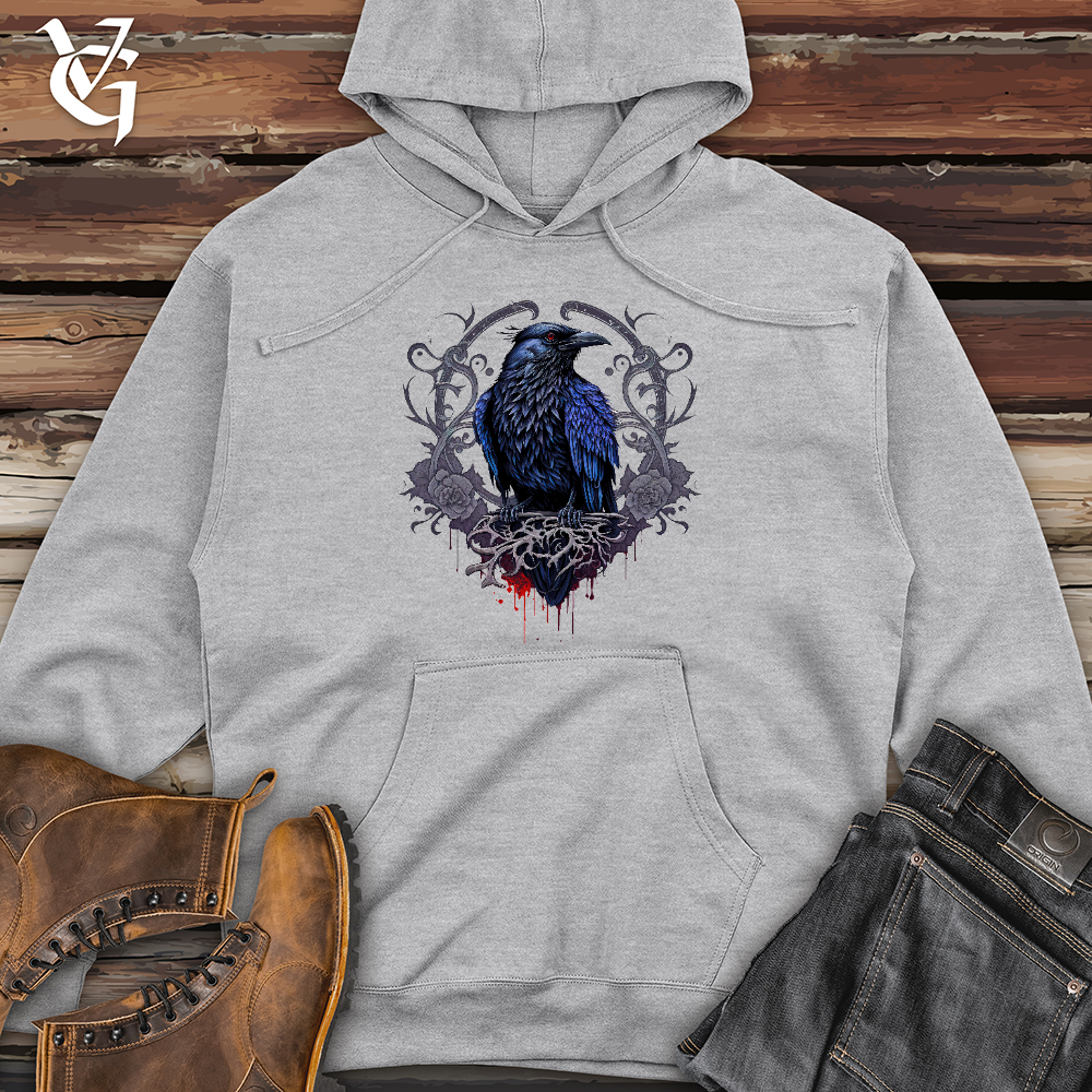 Odins Raven Midweight Hooded Sweatshirt