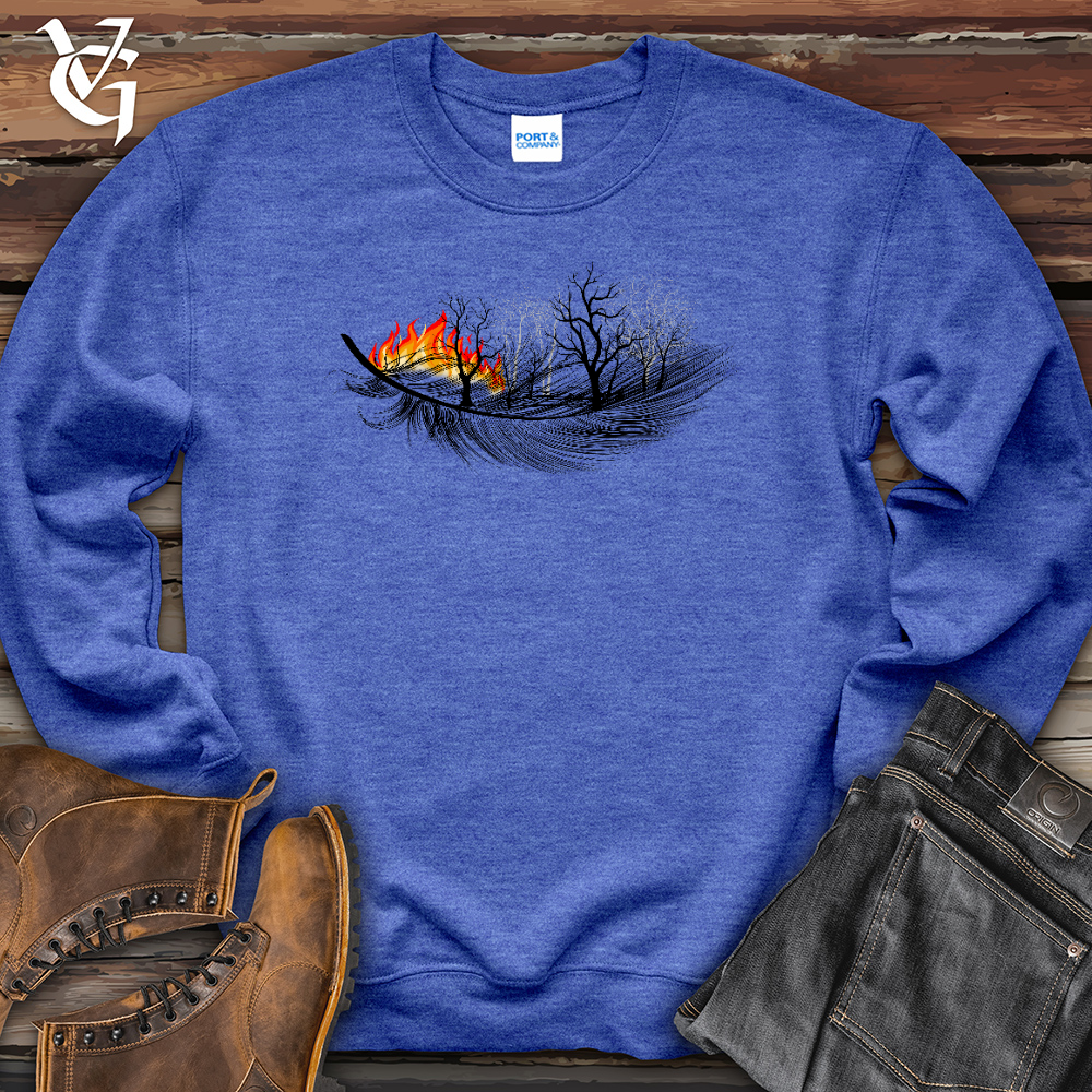 Feathered the Flames Crewneck