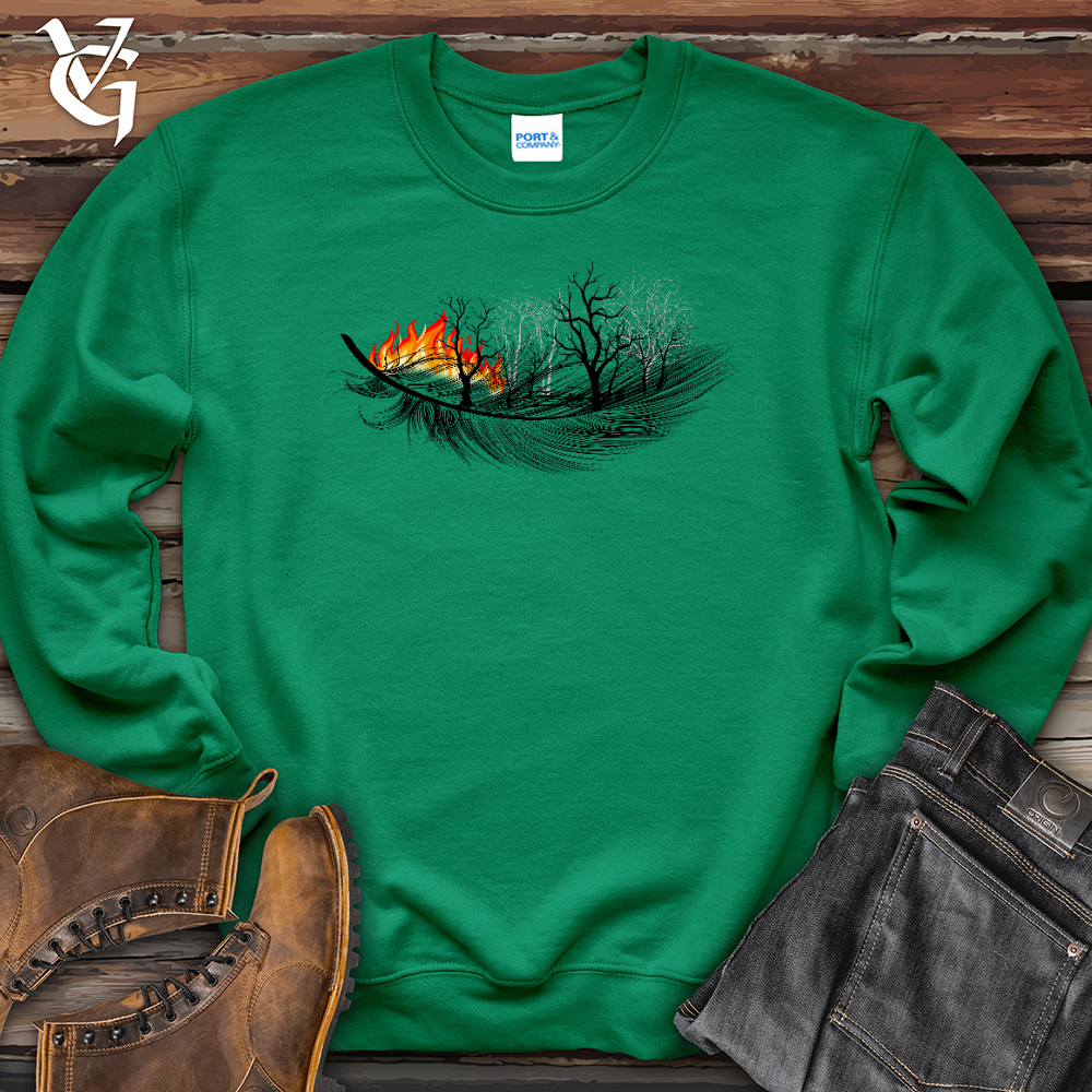 Feathered the Flames Crewneck