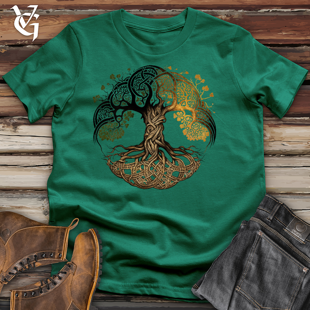 Changing Leaves Cotton Tee