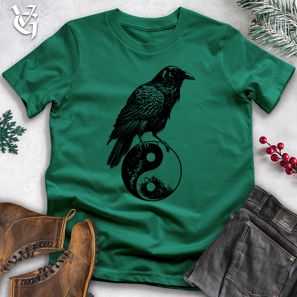 Raven Ying Yang Cotton Tee