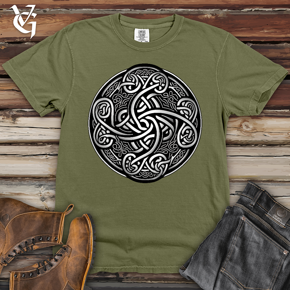 Silver Celtic Knot Heavy Cotton Comfort Colors Tee