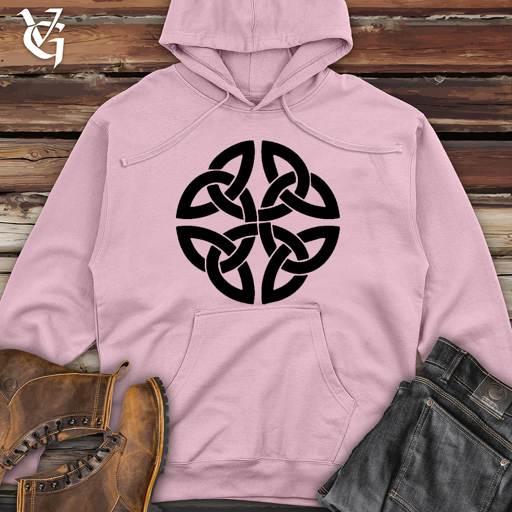 The Celtic Path of Life Midweight Hooded Sweatshirt