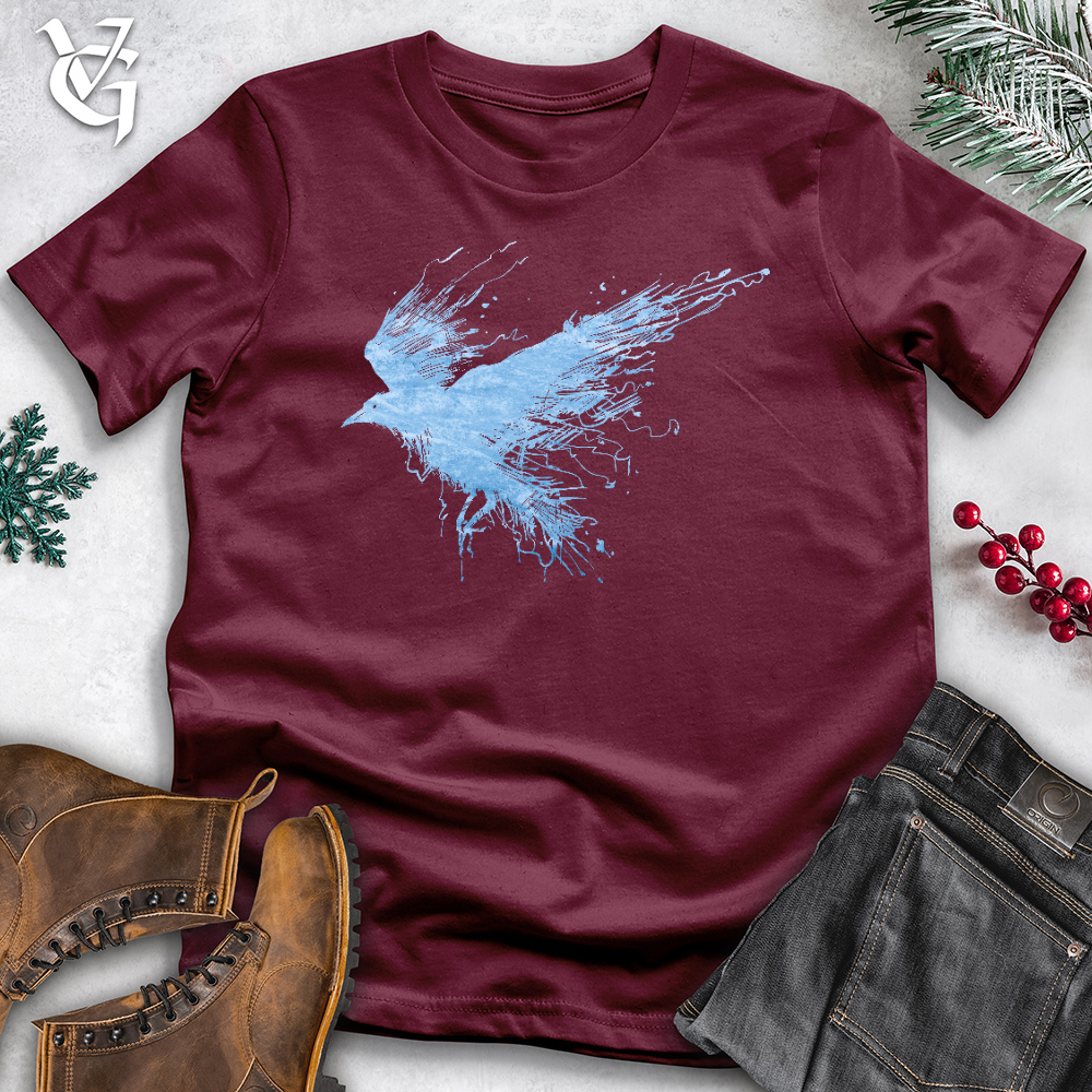 Smokey Winter Raven Cotton Tee