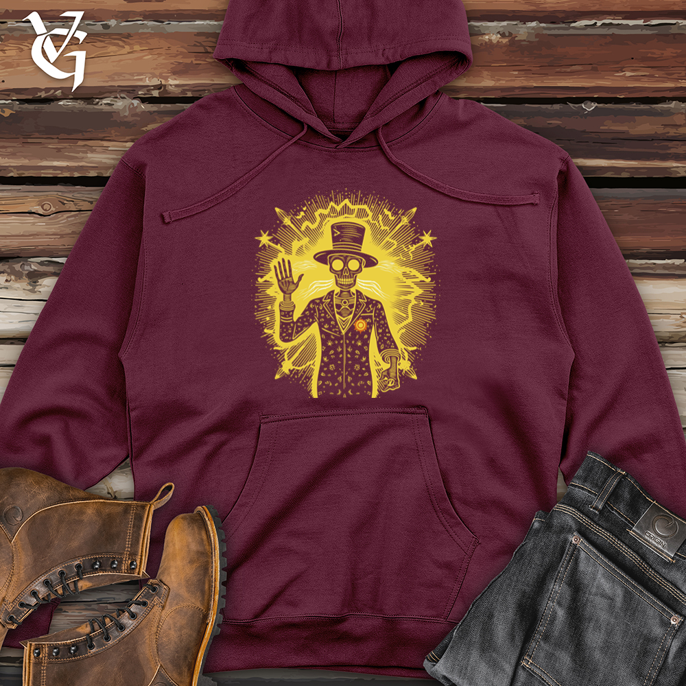Enigmatic Lemon Sorcerer Midweight Hooded Sweatshirt