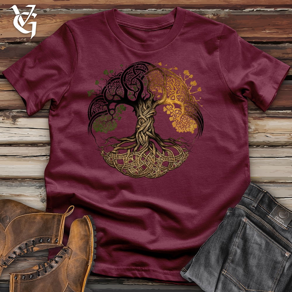 Changing Leaves Cotton Tee