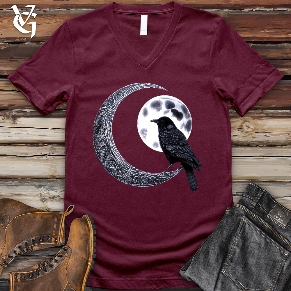 Raven & Moon Negotiations V- Neck Tee