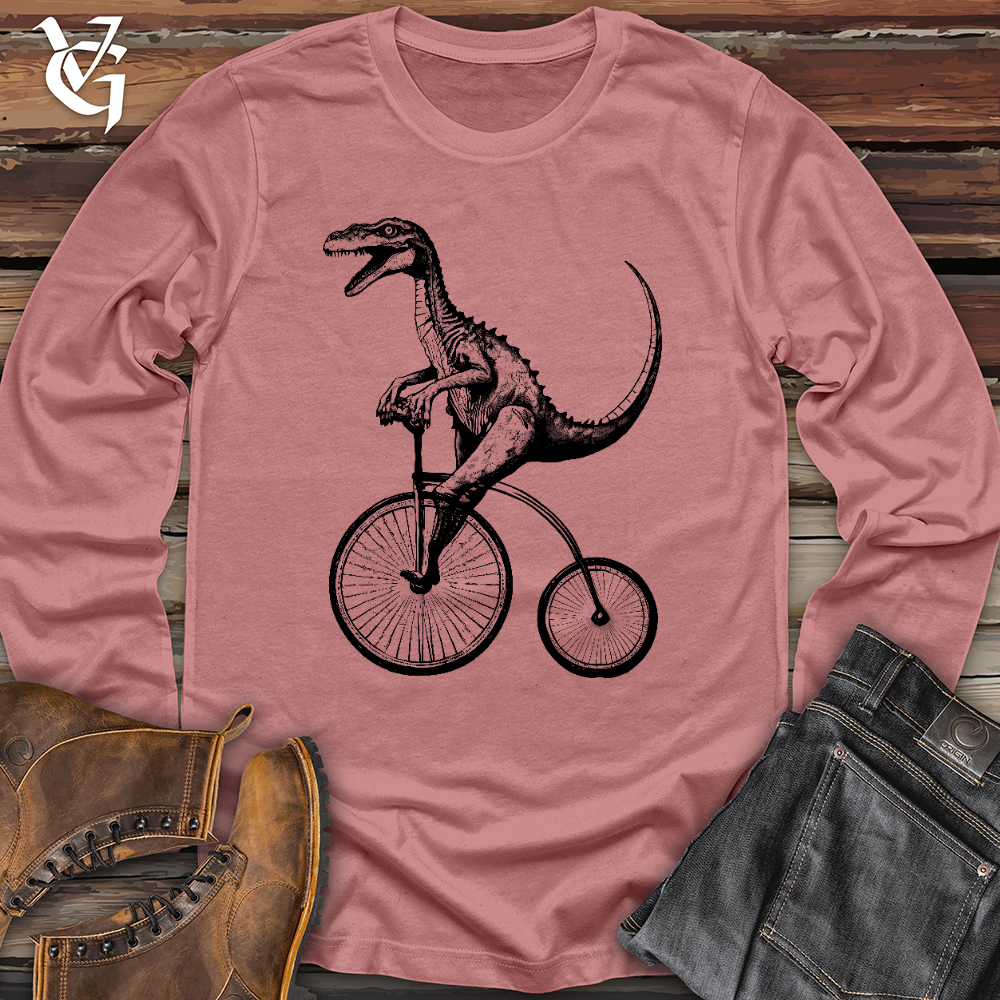 Dinosaur Cyclist Long Sleeve
