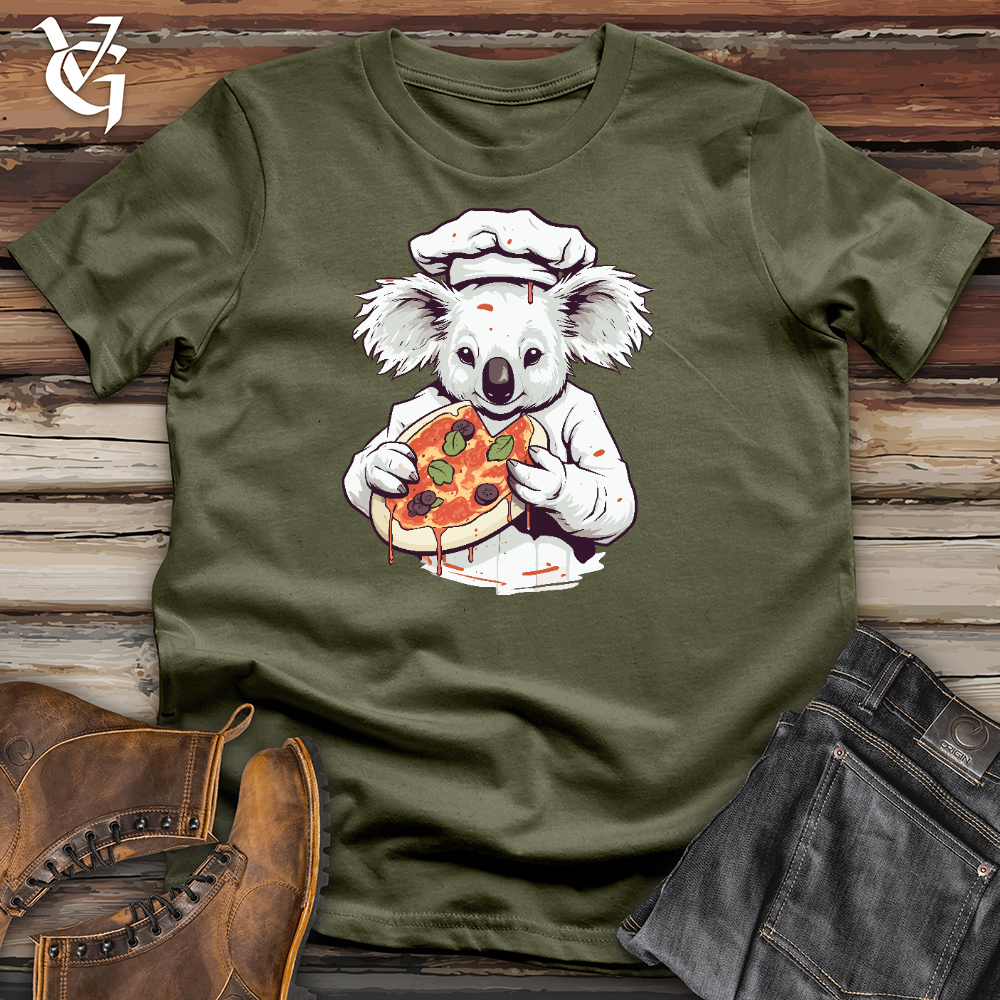 Koala Pizza Chef Cotton Tee