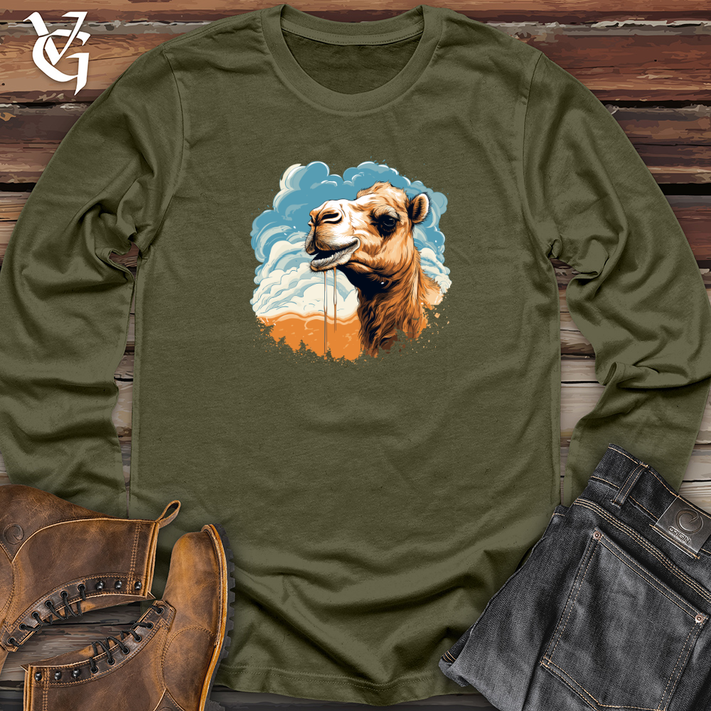Whirling Dune Camel Long Sleeve