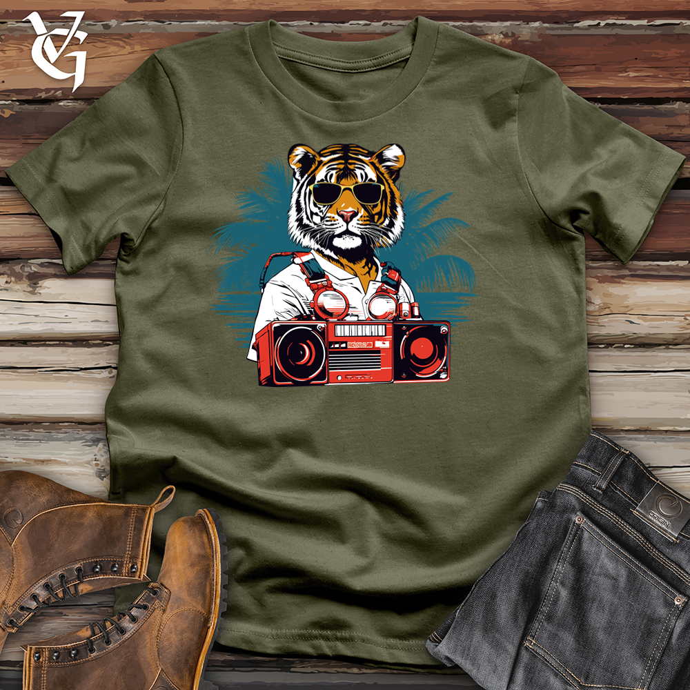 Groove Tiger Beats Cotton Tee