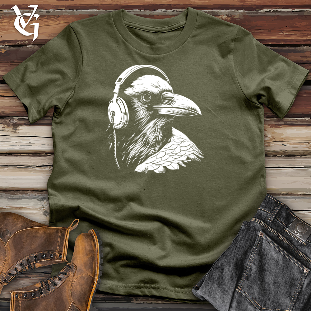 Melodic Raven Skater Cotton Tee