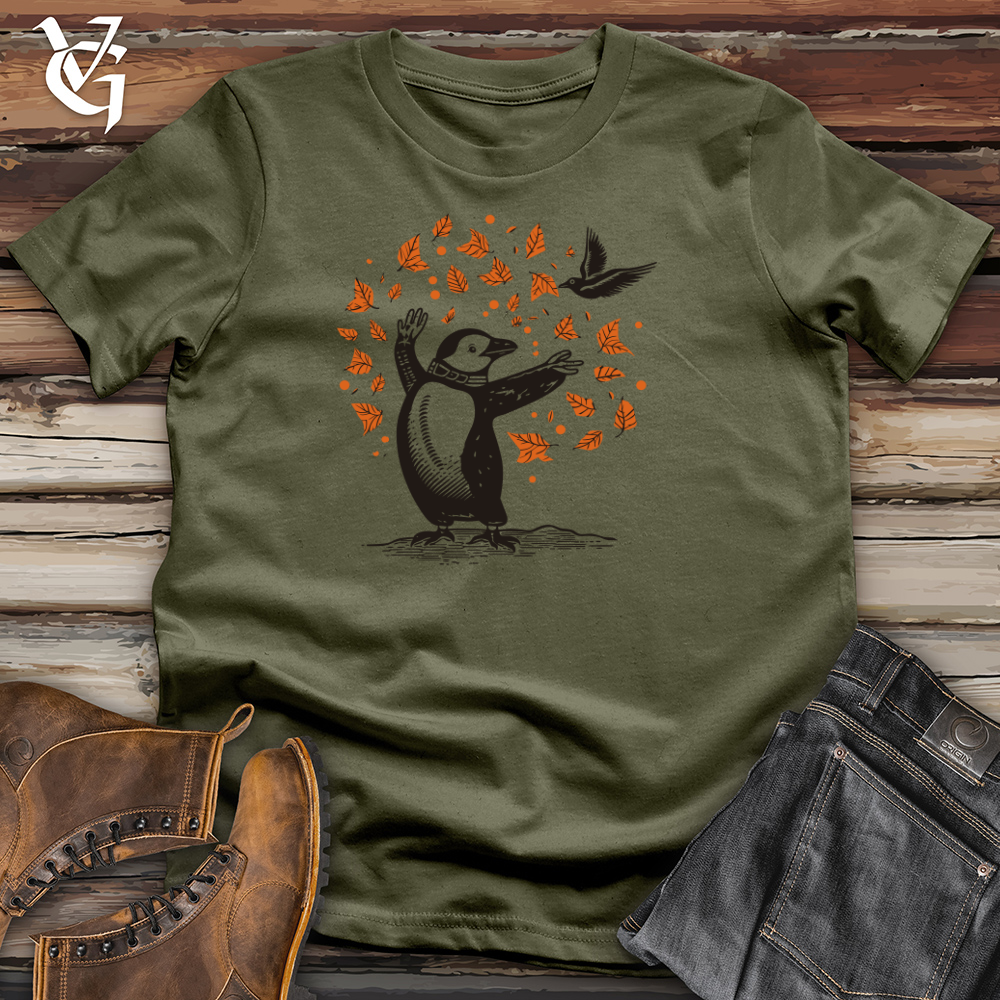 Chilly Leaf Fling Cotton Tee