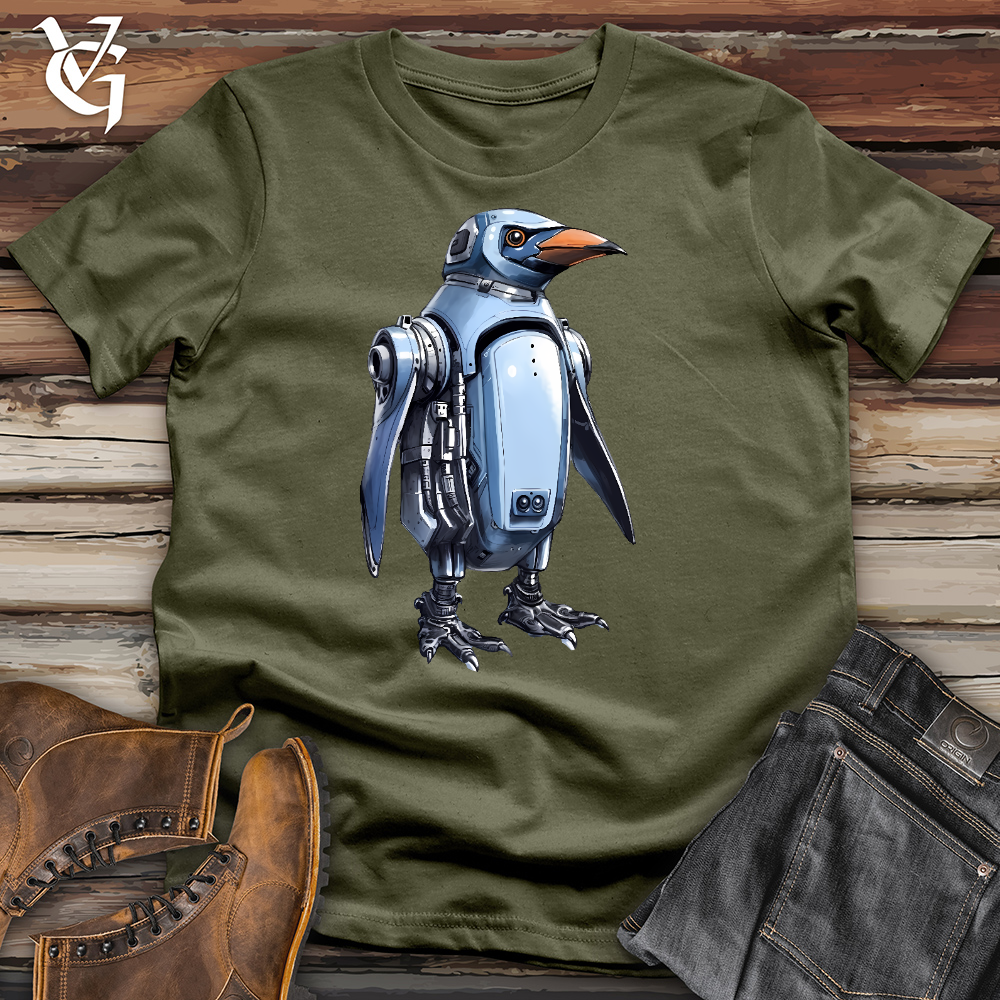 Robot Penguin Cotton Tee