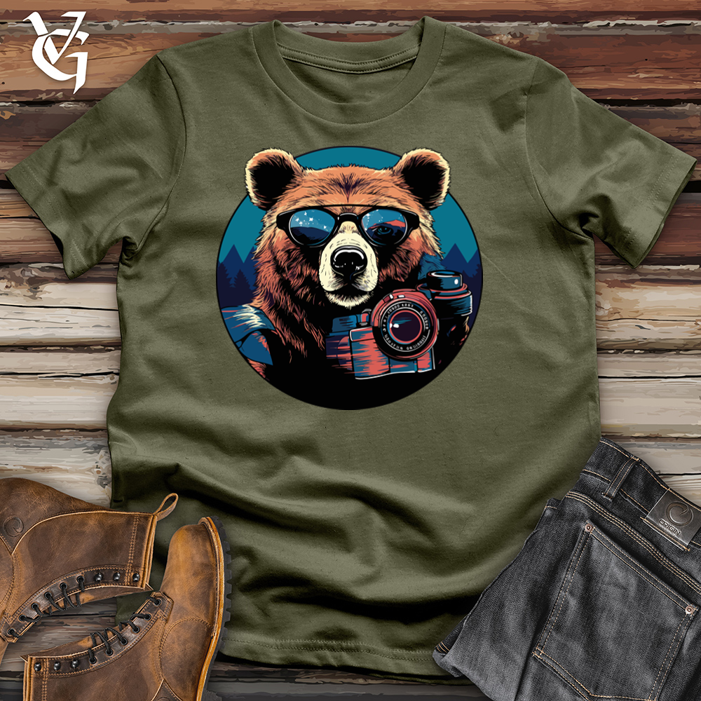 Snapshot Sun Bear Cotton Tee