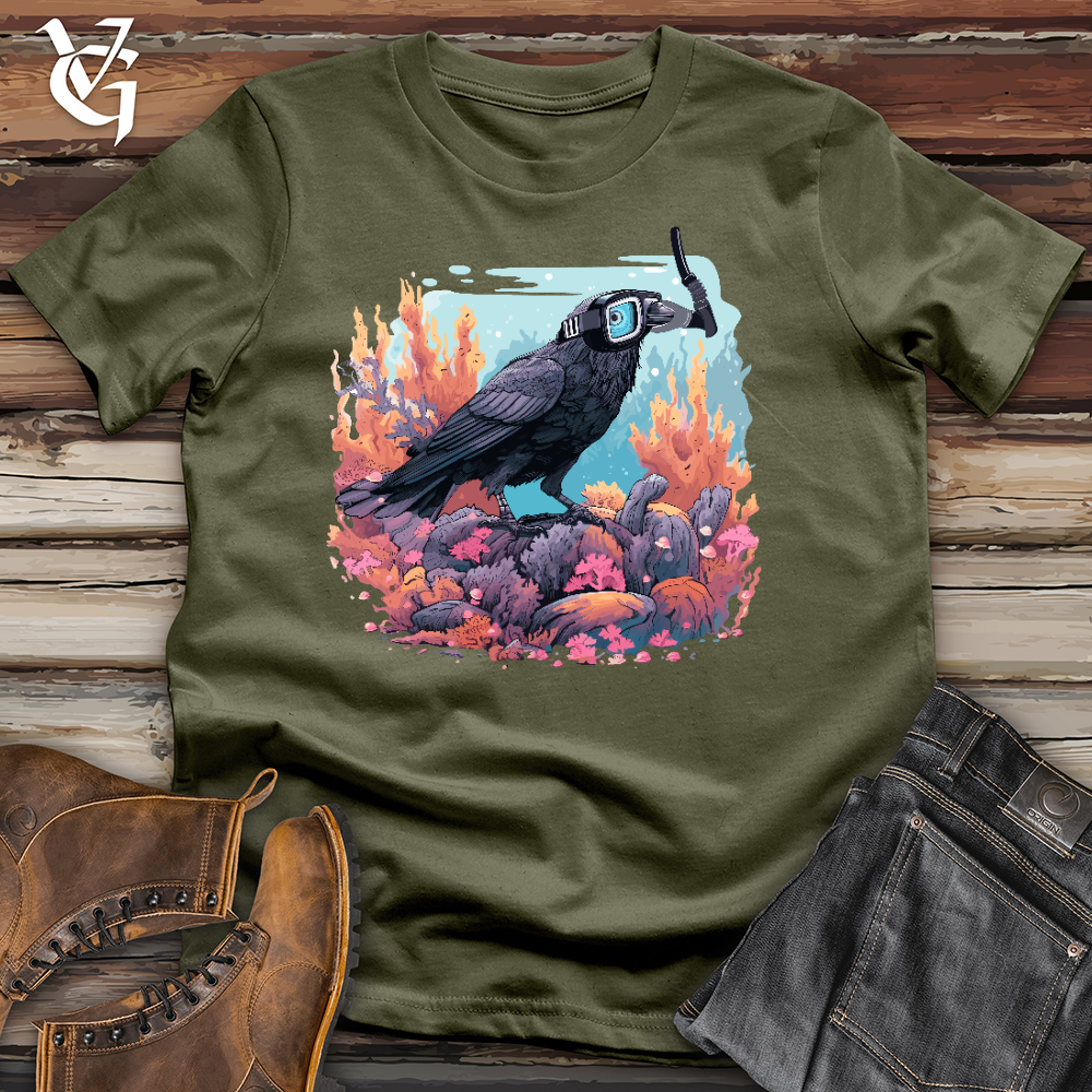 Snorkeling Raven Cotton Tee