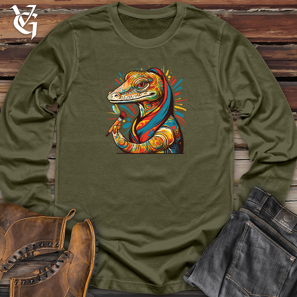 Paintbrush Maestro Lizard Long Sleeve