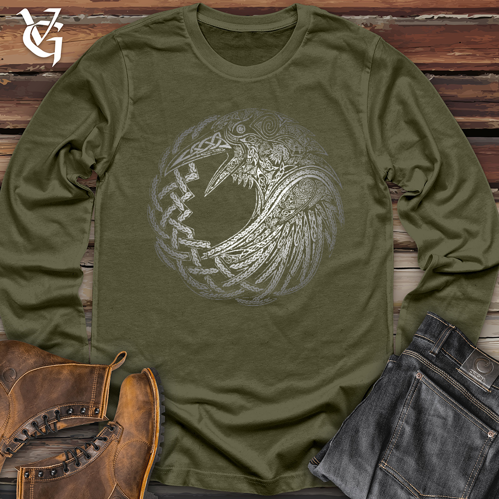 Silver Glass Raven Long Sleeve