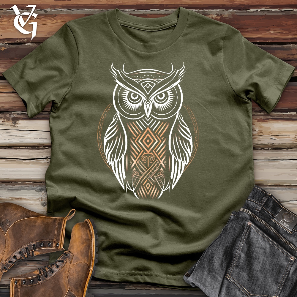 Curious Owl Cotton Tee